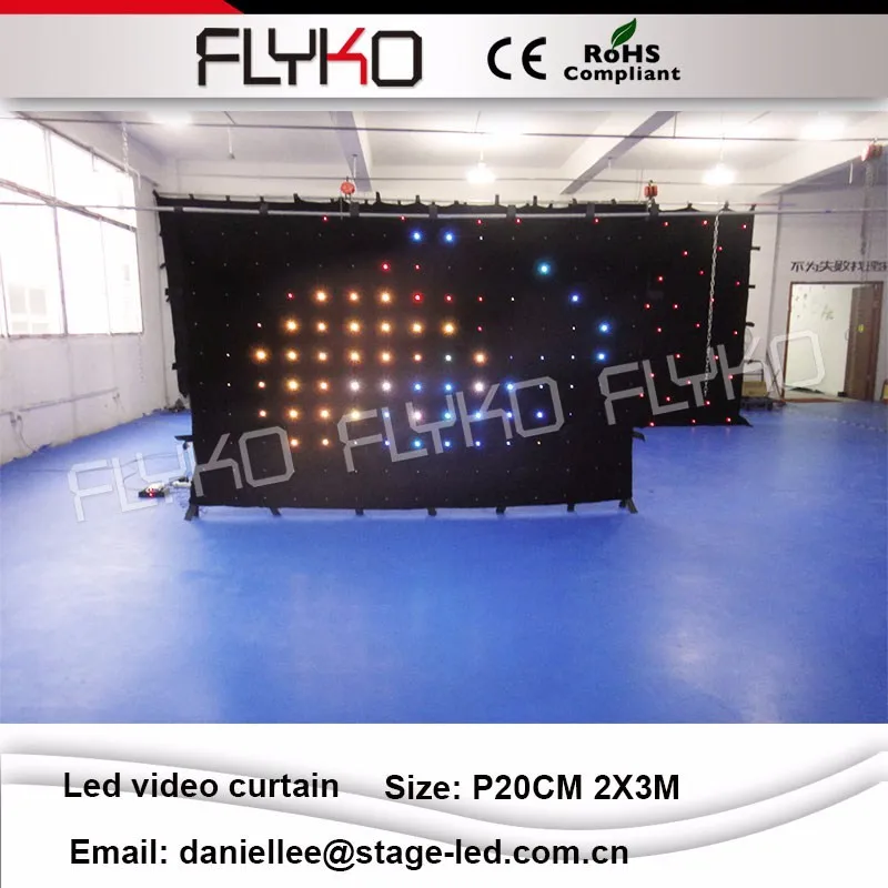 LED video curtain 021