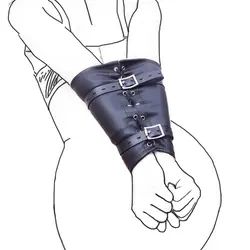 Кожаный ремешок для наручных наручников, бандаж для рук, наручный ремешок для наручных наручников
