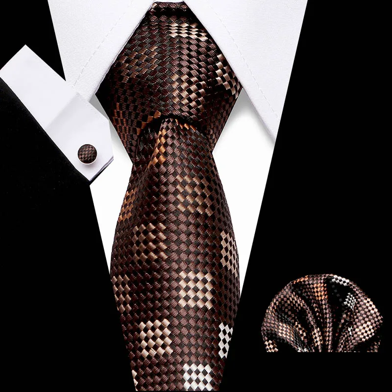 2,95 дюймов(7,5 см) ширина ансамбль винно-Красный Пейсли мужской галстук, носовой платок и запонки Подарочная коробка Упаковка много цветов