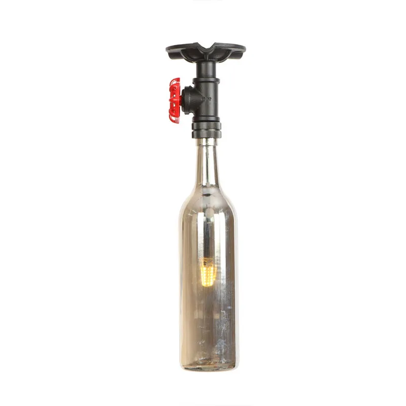 American Industrial Vintage Ceiling Light Iron Water pipe Glass LED Ceiling Lamps Antique Lamp Fixtures Decor Home Lighting American Industrial Vintage Ceiling Light Iron Water pipe Glass LED Ceiling Lamps Antique Lamp Fixtures Decor Home Lighting