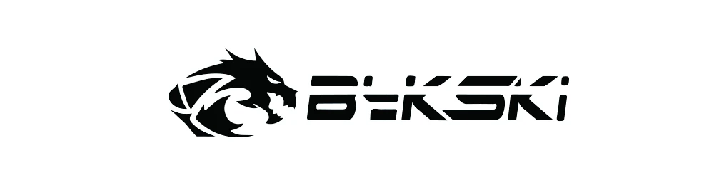 BYKSKI акриловая доска водный канал решение использовать для Phanteks PK518(Evolv X) чехол/процессор GPU Блок/3PIN RGB/акриловый резервуар