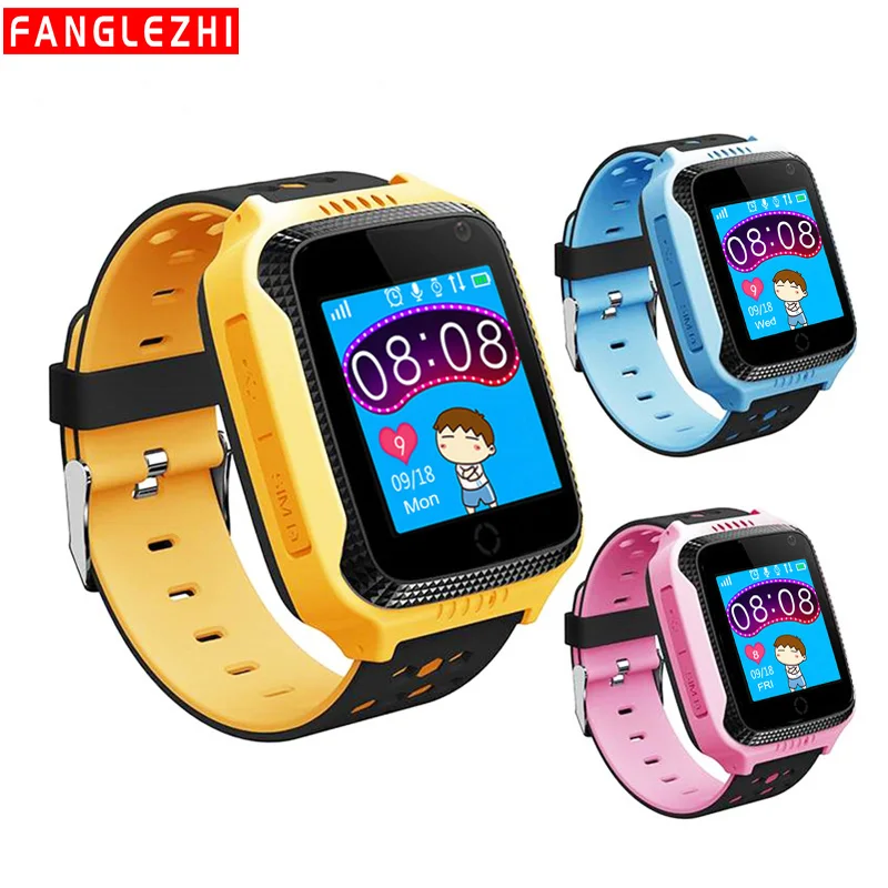 Kids GPS Smart Watch Q528 Baby Smartwatch with Touch Screen Camera Wristwatch Phone 2G SIM GPS Locator SOS Call Anti Lost       