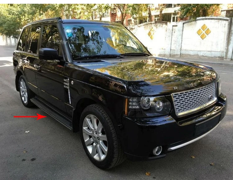 Для Range Rover(Vogue) 2006-2012 беговые панели с боковой ступенью, превосходное качество, модель OE, поставляется с защитой от грязи, отличный выбор