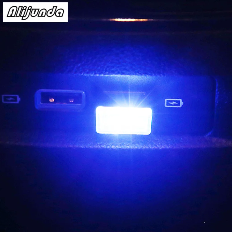 ZYBAISHUN 4 kinds of colors USB LED Mini Wireless Car Interior Lighting Kit Tuning Atmosphere Light | Автомобили и мотоциклы