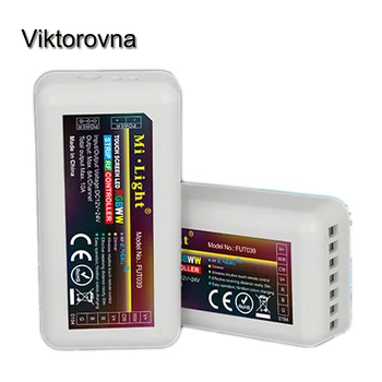 

DC12V 24V Mi Light Led Controller RGB CCT 2.4G RF Wireless led Strip controller dimmer for 5050 3528 RGB RGBW Led Strip Lights