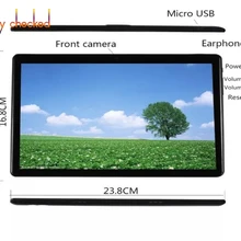 Универсальная 9H защитная пленка из закаленного стекла протектор экрана для 10 10,1 дюймов планшета MTK6797 размер стекла 236*165 мм с сейфом