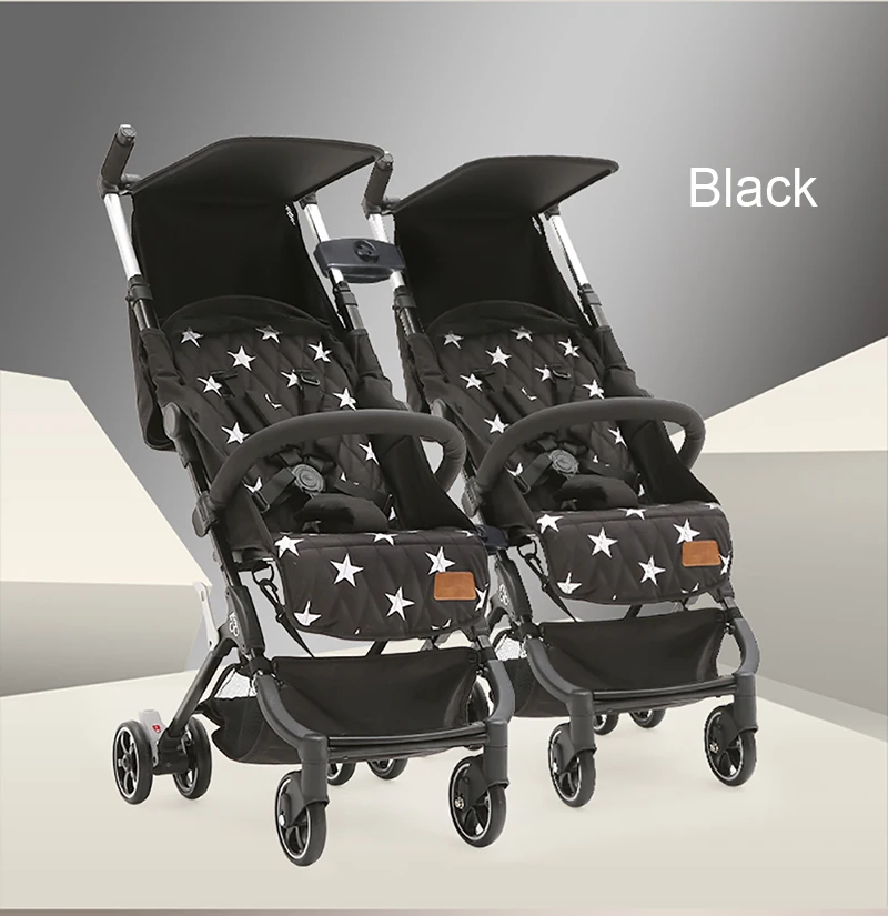 Прогулочная коляска для новорожденных, двусторонняя, детская коляска для бега