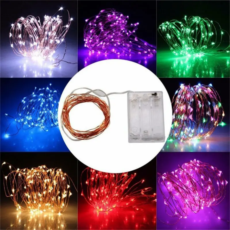 COPPER WIRE STRING FAIRY LIGHTS 2