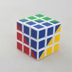 3x3x3 магические кубики 4-color Rubike кубик-головоломка профессиональные Развивающие игрушки для детей