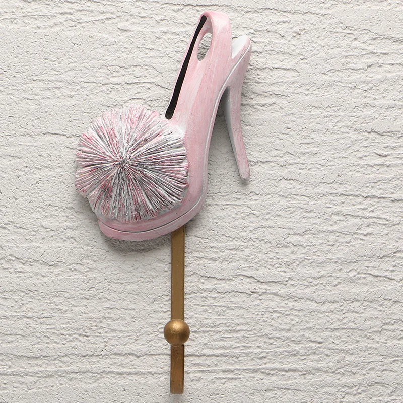  Clothing store dressing room wall wall creative hook American retro living room entrance bedroom wa - 32546218417