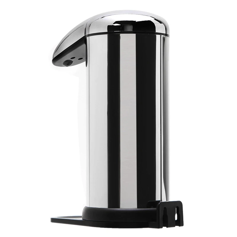 

250ml Automatic Soap Dispenser Stainless Steel Smart Sensor Infrared Handfree Sanitizer Soap Dispenser for Bathroom Kitchen