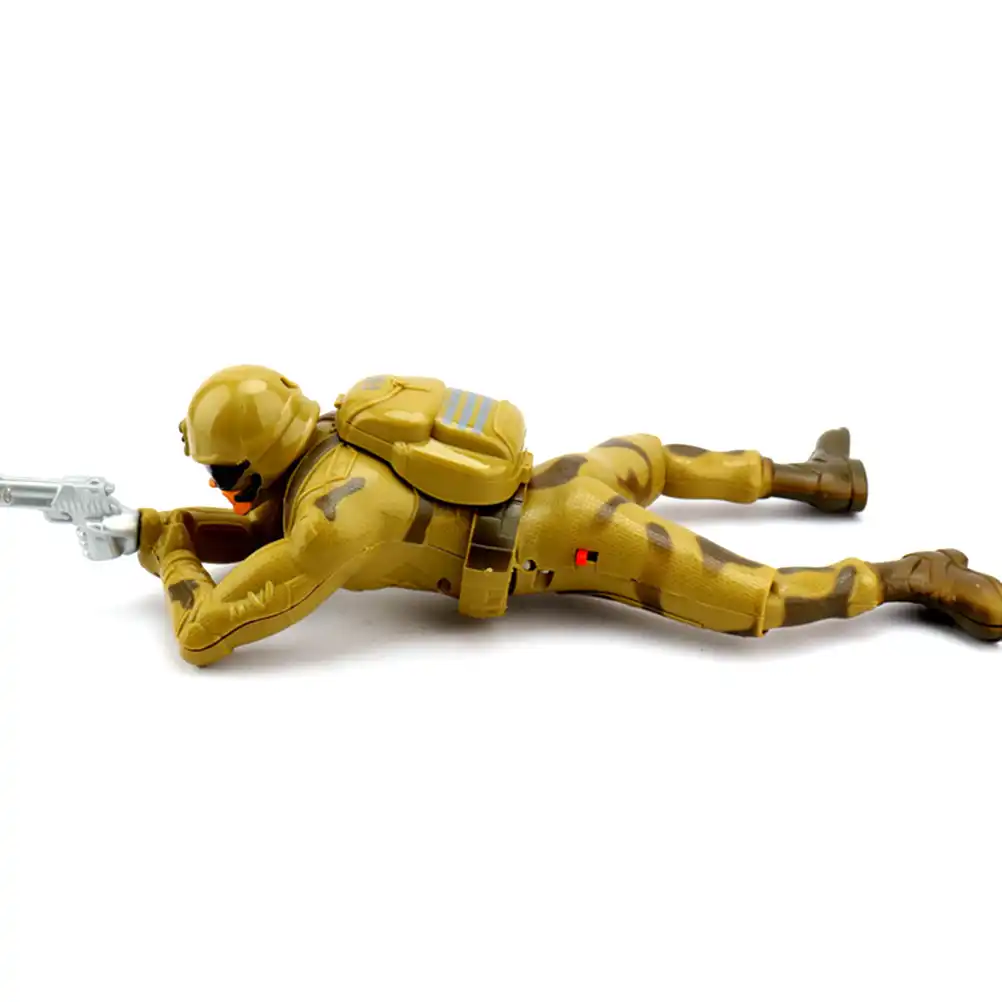 electronic crawling soldier toy