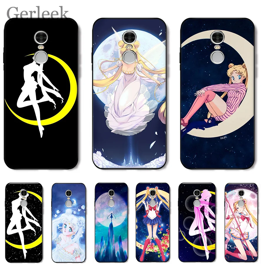 

Mobile Phone Case Beautiful Sailor Moon Funny For Xiaomi Redmi Note 4 4A 4X 5 5A 6 7 GO S2 6A Pro Plus Prime Cover