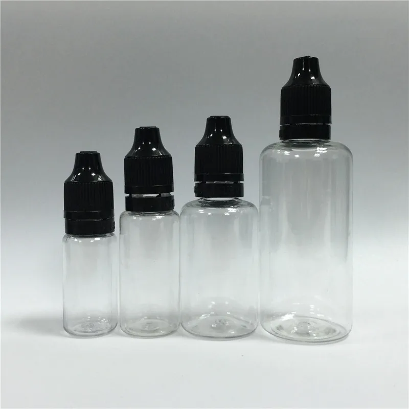 3Pcs 30ml Empty plastic liquid bottle Electronic cigarette ...