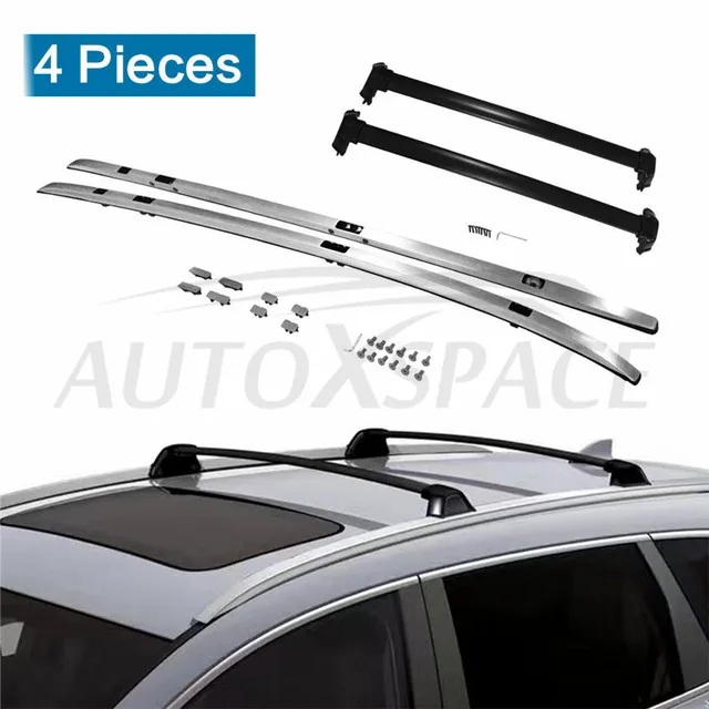 Us 179 0 Fit For Honda Crv 2017 2018 Aluminum Baggage Luggage Roof Rack Rail Cross Bar Crossbar In Racks Bo From Automobiles Motorcycles