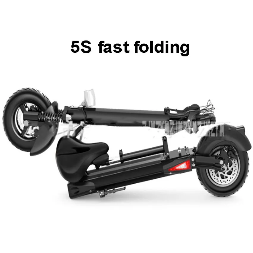 Discount 10 inch Wheel Foldable Electric Scooter Skateboard Portable Adult Mini Electric Bicycle With Seat 48V 18.2AH Max Mileage 80km 4 Discount 10 inch Wheel Foldable Electric Scooter Skateboard Portable Adult Mini Electric Bicycle With Seat 48V 18.2AH Max Mileage 80km 4