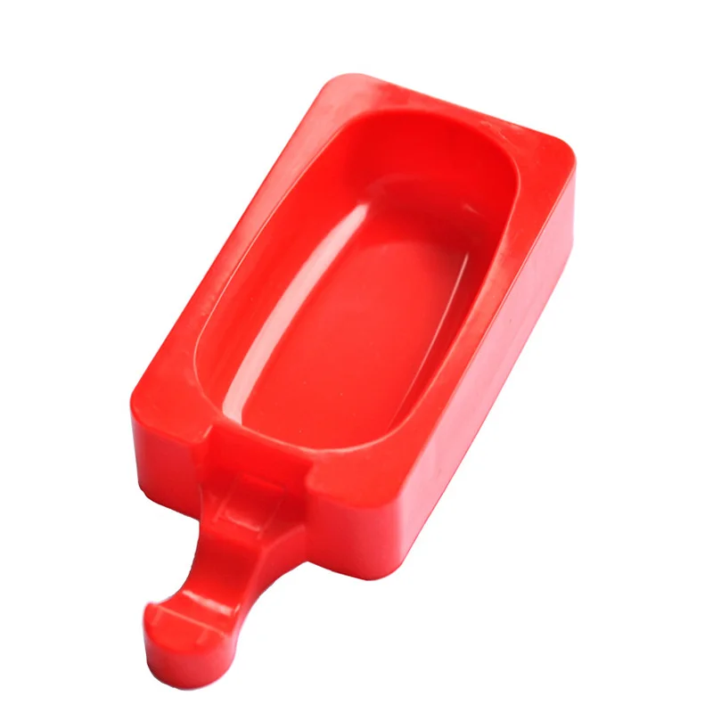 Летняя распродажа 1 шт. 8 формы силиконовые формы для фруктового мороженного машинка для мороженого на палочке форма для изготовления мороженого DIY Кухня аксессуары случайный цвет - Цвет: Ellipse