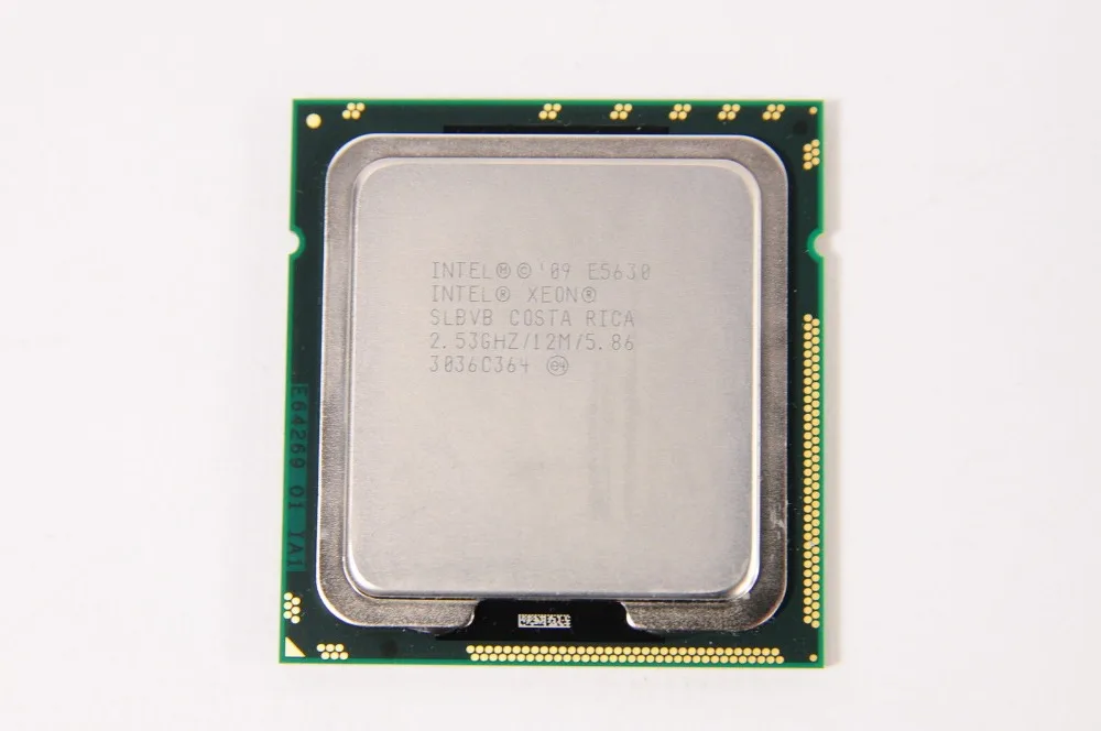 

Intel Xeon E5630 Processor 2.53GHz 12MB Cache 5.86GT/s LGA1366 Quad Core CPU