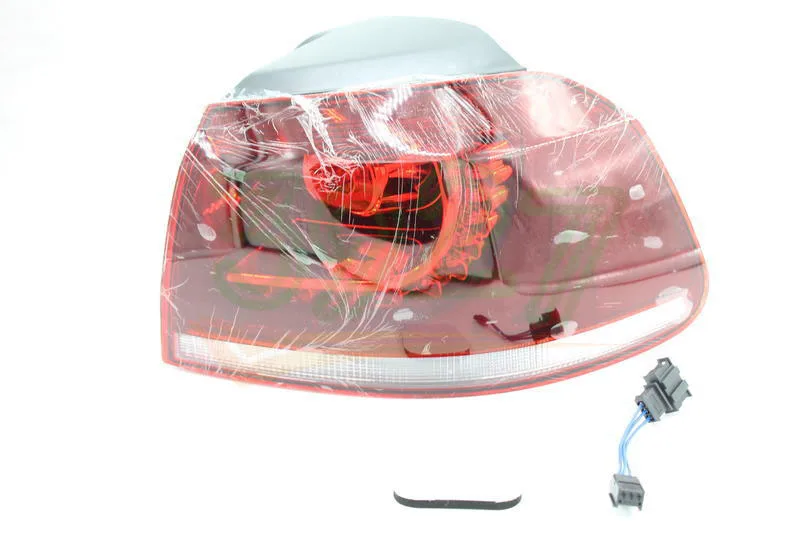 

1 Piece Red Right/Left Side Choice Car Tail Light Rear Lamp Outer/Big/Curved Part For VW Golf 6 R20 2009-2012