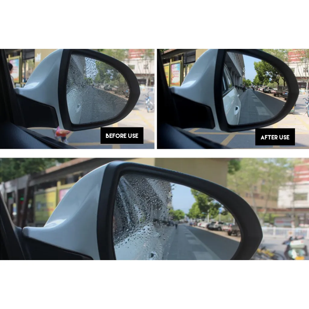 Новое автомобильное стекло с покрытием многофункциональное автомобильное зеркало заднего вида дождестойкий агент automotriz del espejo retroкозырек del coche