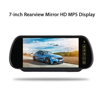 

7 Inch TFT LCD 16:9 Touch Car Monitor Reverse Parking Backup Rearview Mirror Universal Car MP5/DVD/TV/MTV Screen