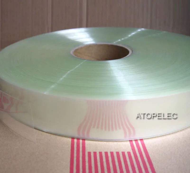 Colorful PVC shrink tube 40mm width Φ25mm for AA RCR-V3 CRV3 battery pack 