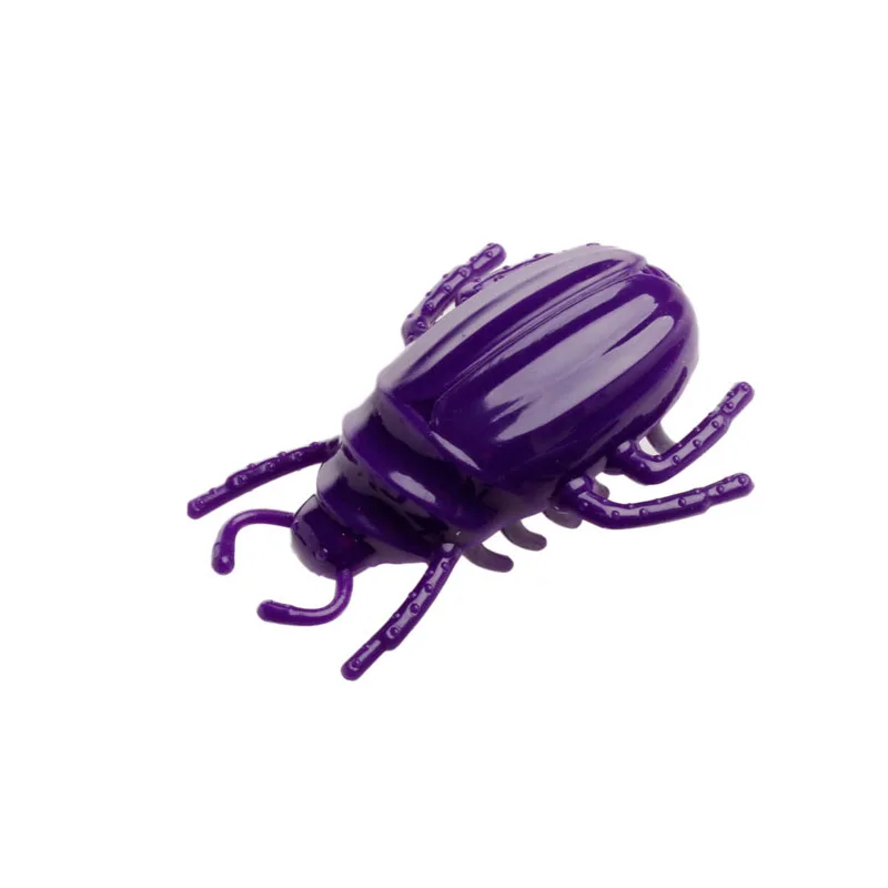 Новая электронная игрушка для игры в трюк, электрическая симуляция насекомых, вибрационные Игрушки для ползания - Цвет: Beetle