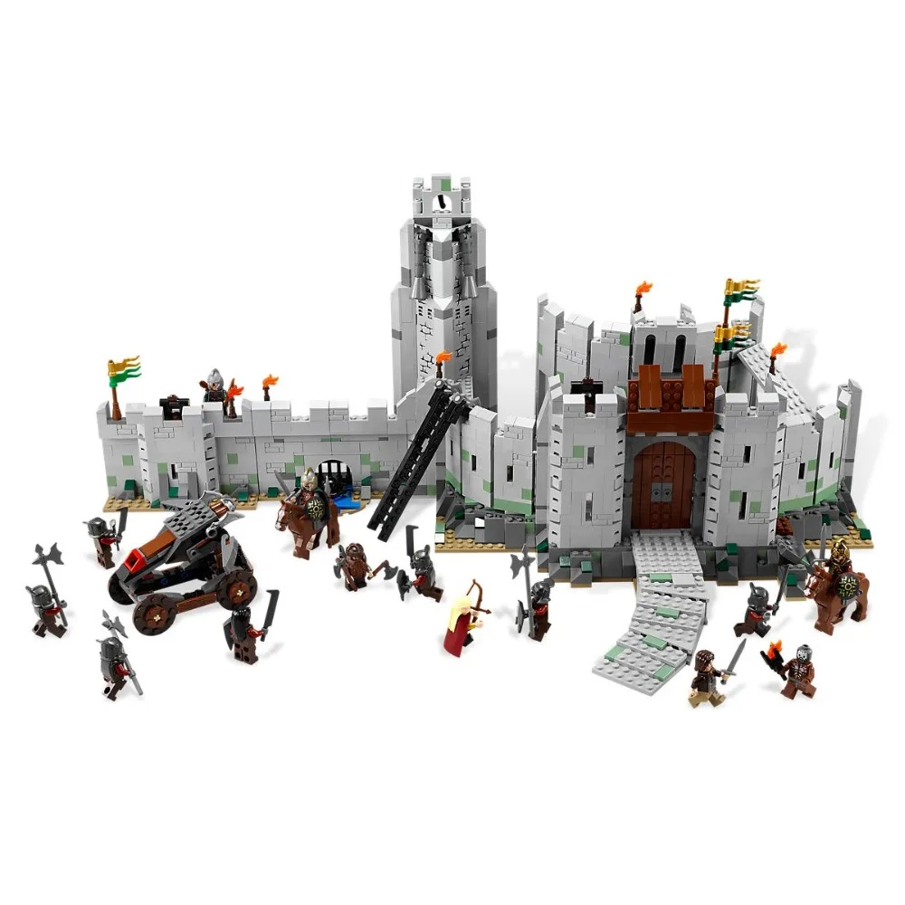 

1368Pcs The Battle of Helme''s Deep Compatible Legoe LofTR and Hobbit 9474 Building Blocks toys for Childrens Bricks Model