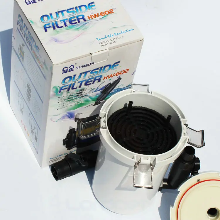 Модульная внешняя 1.5L наружная канистра с фильтром для аквариума, фильтр для аквариума, ведро, столешница, нано HW-602