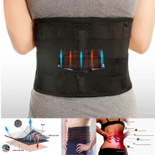 New Lumbar Support Brace Hot Sale Fashion Breathable Mesh Four Steels Plate Protection Back Waist Support Belt
