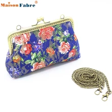 Hohe Qualität Frauen Dame Retro Vintage Schmetterling 7 Inch Brieftasche Haspe Geldbörse Handtasche