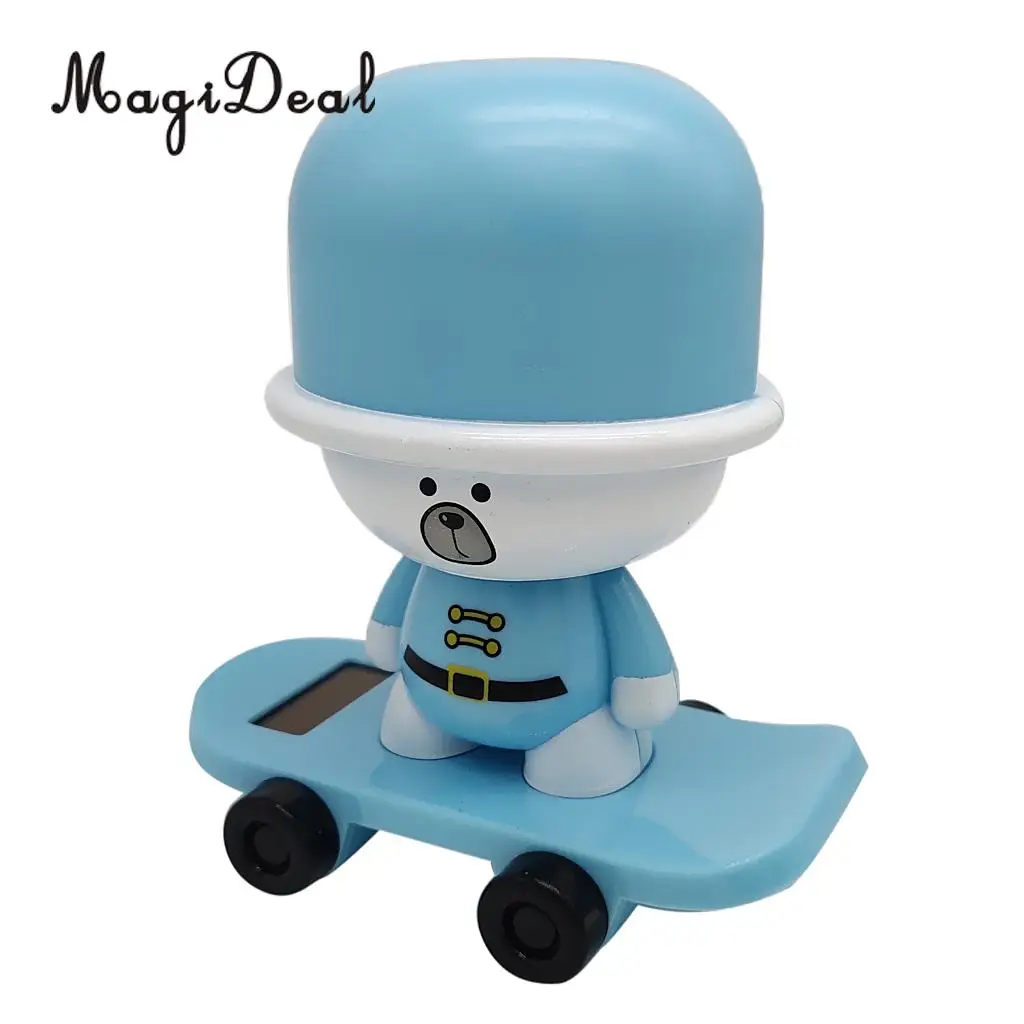 Solar Power Dancing Animal Model Swing Figure Statue Figurine Kid Science Toy Xmas Gift Home & Car Desk Decor