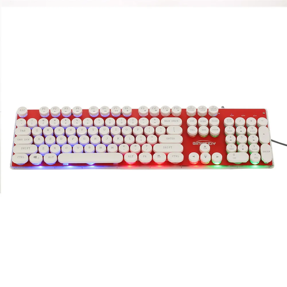 Светодиодный usb кабель VOBERRY Color Crack с подсветкой ПК радужная игровая клавиатура в