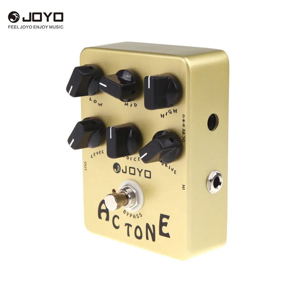 JOYO JF-13 AC Tone гитарный эффект педаль классический британский рок звук воспроизводит звук усилителя Vox AC30
