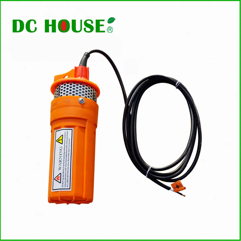 

DC 24V Submersible Deep Well Water Pump For Solar Power Pool Fountain Water