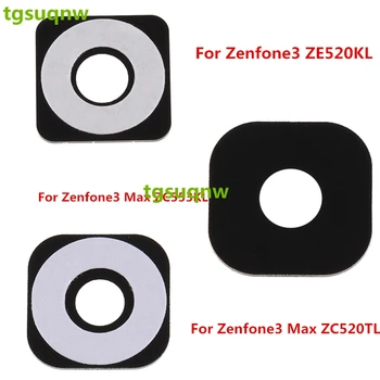 

10 pieces/lot Back Camera Glass Lens For Asus Zenfone 3 ZE520KL / Zenfone 3 Max ZC520TL ZC553KL Rear Camera Glass Lens cover
