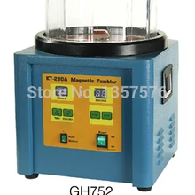 GH752 Магнитный Массажер Большой Алмаз гравировка шлифовальный Станок Магнитная Машина Полировка Магнитный ротари рок-очистка Стакан