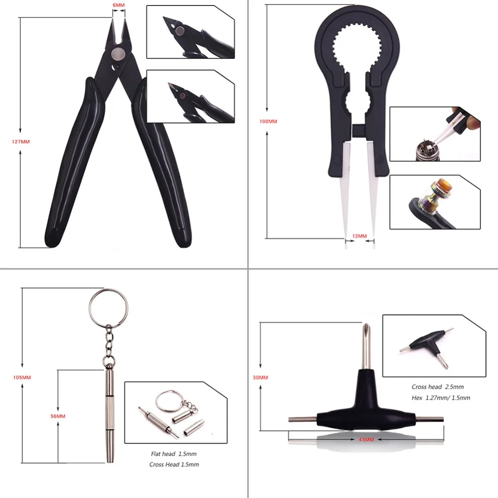 Mini Vape DIY Tool Kit Bag (3)