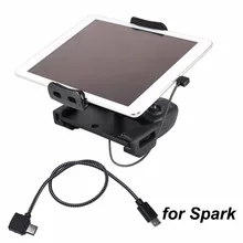 Remote Control Data Cable For DJI Spark Drone Type-C Micro-USB for IOS port Connecting Phone Tablet Connector to Controller