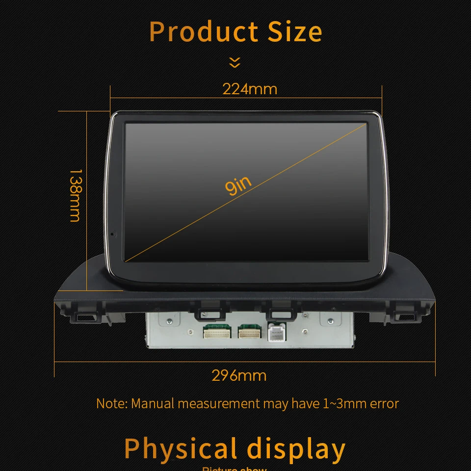Clearance KLYDE 9" IPS 4G WIFI Octa Core Android 8.0 7.1 4GB RAM 32GB ROM Car DVD Player Stereo GPS Navigation For Mazda 3 Axela 2014-2018 6