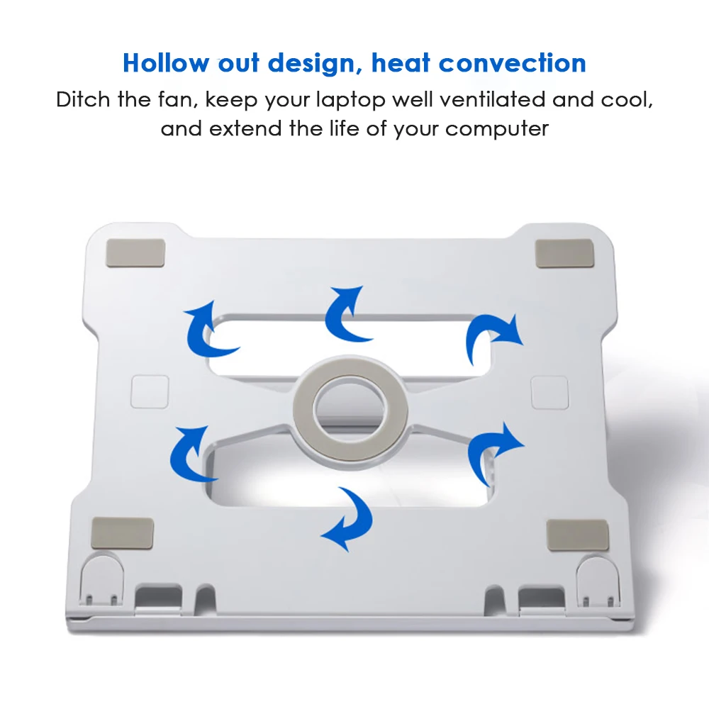 S23 Laptop Stand Holder Adjustable Desktop Holder Notebook PC Computer Stand for MacBook