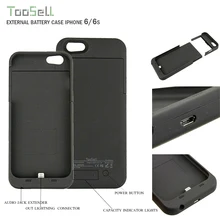 3200mAh 6 6S Rechargeable Backup External Battery Case for iphone 6 6s Case Phone Cover Ultra Thin Slim Backup External Portable