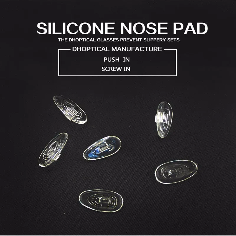 Силиконовая носовая фиксирующая накладка, очки часть очки аксессуары 500 шт