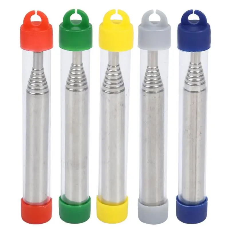 

Stainless Steel Pocket Bellows Collapsible Air Blasting Campfire Blow Fire Tools