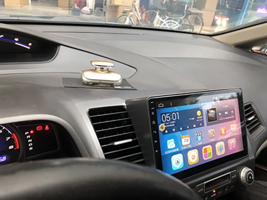 Best 10.1 Inch Android 8.1 2G+32G carplay Car GPS Navigation Head Unit Multimedia for Honda Civic 2004-2011 Stereo Bluetooth Radio 5