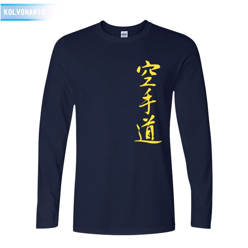 KOLVONANIG 2019 الربيع و الخريف س الرقبة طويلة الأكمام اليابان السامرائي الكاراتيه المصارعة تي شيرت مطبوع رجالية رياضية تي شيرت أعلى المحملات KOLVONANIG 2019 الربيع و الخريف س الرقبة طويلة الأكمام اليابان السامرائي الكاراتيه المصارعة تي شيرت مطبوع رجالية رياضية تي شيرت أعلى المحملات