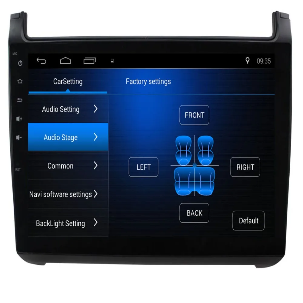 Excellent 10.2"2.5D IPS Android 8.1 Car DVD Multimedia Player GPS For Volkswagen vw polo 2011 2012 2013-2016 audio radio stereo navigation 5