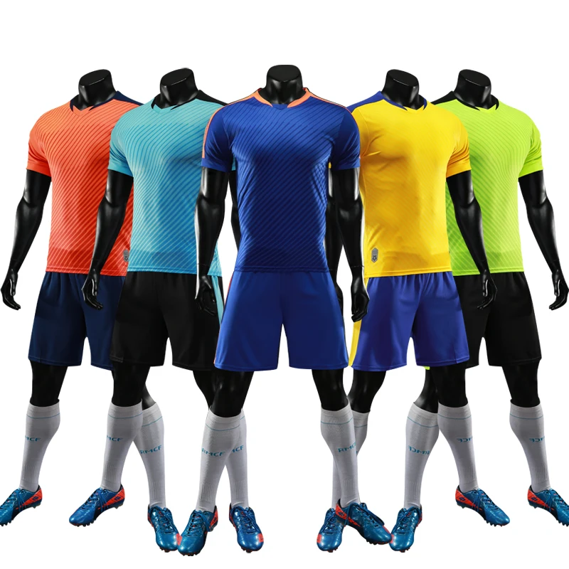 Survetement Football Men's Soccer Jersey Set Quick Dry Team Training