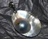 Wholesale 20-30mm 925 Sterling Silver Natural Salt Water Mabe Pearl Pendent 3