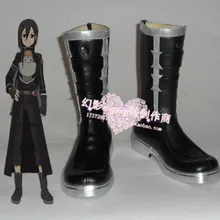 Меч Книги по искусству Интернет kirigaya Kazuto Kirito Косплэй Обувь Сапоги и ботинки для девочек индивидуальный заказ BBB